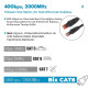 Bix Cat8 40Gbps Veri Aktarım 2000MHz STP Ethernet Kablosu 3 Metre