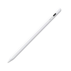 Bix SP02W Universal Android ve iPad Tablet Uyumlu Dokunmatik Bluetooth Stylus Yazı ve Çizim Kalemi Beyaz