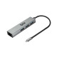 Bix Type-C USB 3.0 Gigabit Ethernet ve 3 Portlu USB Çoklayıcı Hub