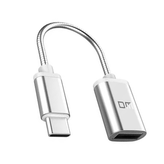 DM AD007 Type-C to USB-A OTG Çevirici Dönüştürücü Adaptör