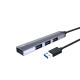 DM CHB056 USB 3.0 to 4 Portlu 3*USB 2.0 1*USB 3.0 Hub Çoklayıcı 1 Metre