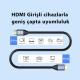 DM HI003 4K 60Hz HDMI 2.0 Görüntü ve Ses Aktarım Kablosu 3 Metre