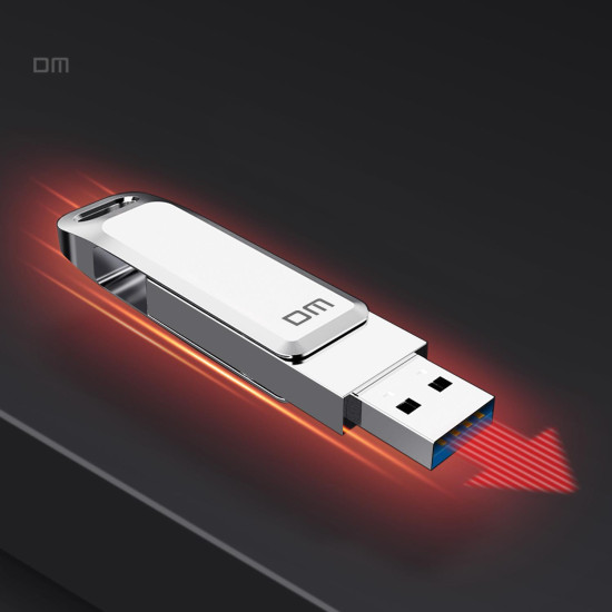 DM PD168 Metal USB 3.1 Type C Flash Bellek 64GB
