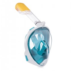 Full Face Aksiyon Kamera için Şnorkel Dalış Maskesi Large / XLarge Mavi