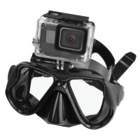 GoPro Uyumlu Aksiyon Kamera Dalış Maskesi Siyah