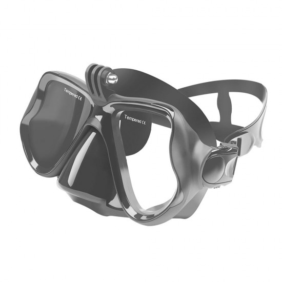 GoPro Uyumlu Aksiyon Kamera Dalış Maskesi Siyah