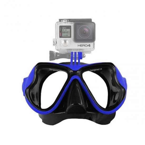 GoPro Uyumlu Aksiyon Kamera Dalış Maskesi Yeşil