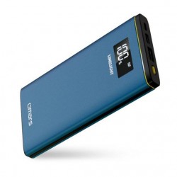 Omars 10000mAh 18W USB ve Type-C PD Çıkışlı Powerbank Mavi