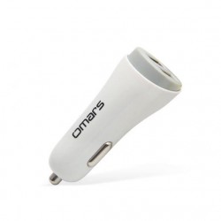 Omars 4.8A Çift USB Çıkışlı Araç Şarj Cihazı