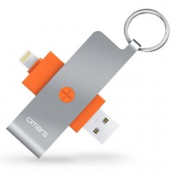 Omars USB 3.0 ve Lightning iPhone Micro SD Kart Okuyucu
