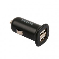 Philips DLP1502NB Çift USB Çıkışlı 12W Universal Araç Şarj Cihazı