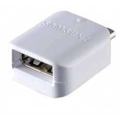 Samsung Type-C to USB OTG Çevirici Dönüştürücü Adaptör Beyaz