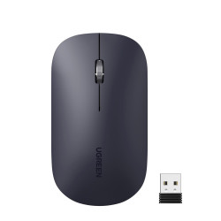 Ugreen 2.4Ghz Sessiz Tuşlu Kablosuz Optik Mouse Siyah