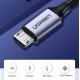 Ugreen Micro USB Örgülü Data ve Şarj Kablosu Beyaz 50 CM