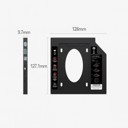 Ugreen 9.5mm Sata 3.0 2.5" inch HDD SSD Caddy Kızak Kutu