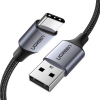 Ugreen Örgülü USB Type-C Şarj ve Data Kablosu 1 Metre