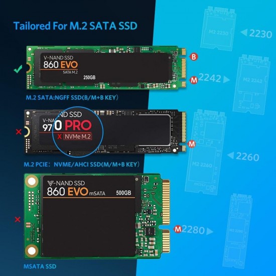 Ugreen Type-C M.2 SATA SSD NGFF Disk Kutusu