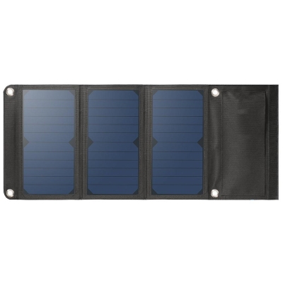 Juo 21W 3 Panelli Güneş Enerjili Katlanabilir Solar Şarj Cihazı - 1