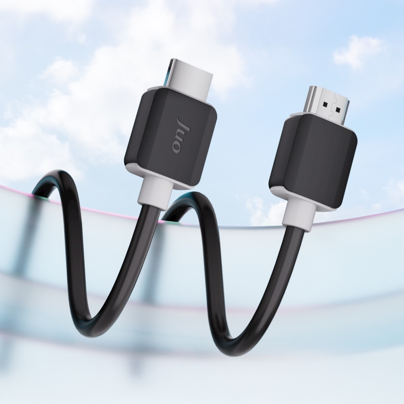 Juo 4K 60Hz 18Gbps HDR ARC HDCP Destekli HDMI 2.0 Kablo 1 Metre - 2