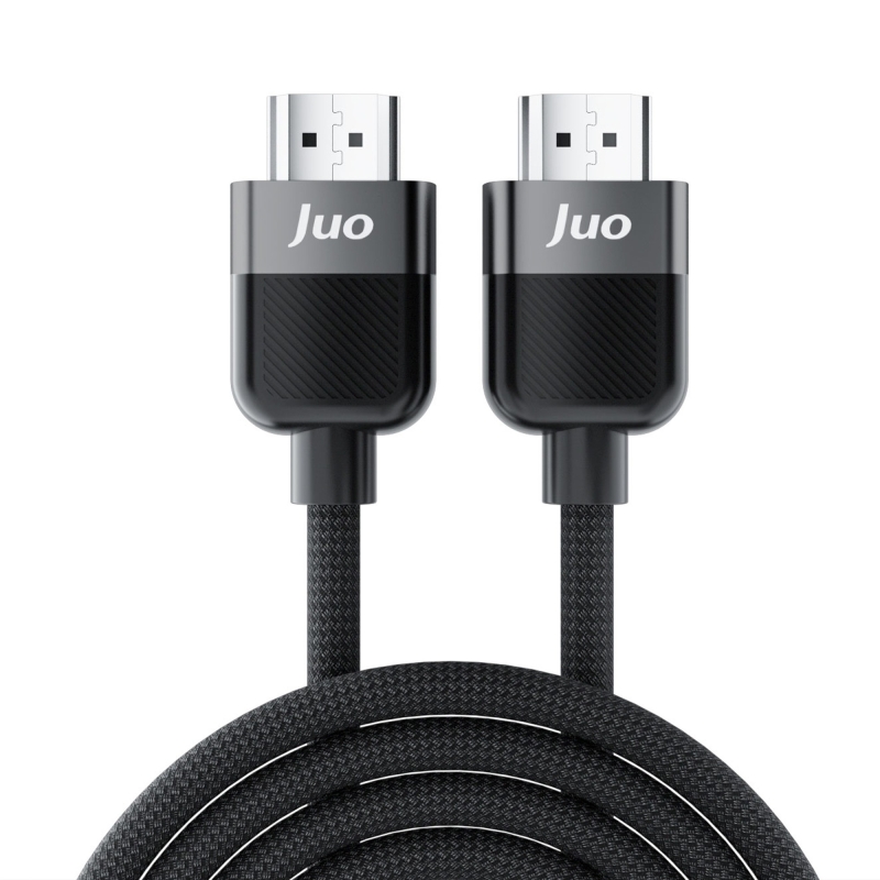 Juo 4K 60Hz 18Gbps HDR ARC HDCP Destekli HDMI 2.0 Örgülü Kablo 1 Metre - 5