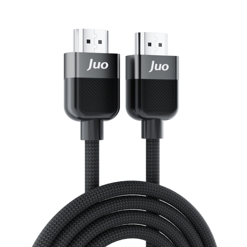 Juo 4K 60Hz 18Gbps HDR ARC HDCP Destekli HDMI 2.0 Örgülü Kablo 2 Metre - 6