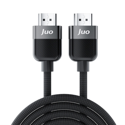 Juo 4K 60Hz 18Gbps HDR ARC HDCP Destekli HDMI 2.0 Örgülü Kablo 2 Metre - 5
