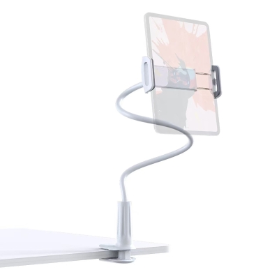 Juo 70 CM Akrobat Esnek Tablet ve Telefon Tutucu Stand Beyaz - Juo