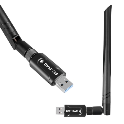 Juo DB1200AC USB 3.0 Dual Band 1200Mbps WiFi Kablosuz Alıcı Ağ Adaptörü - Juo