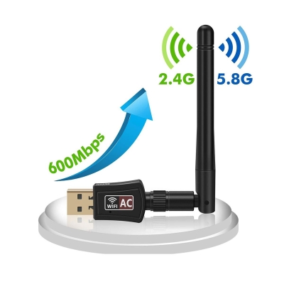 Juo DB600AC Dual Band 600Mbps USB WiFi Kablosuz Alıcı Ağ Adaptörü - 4