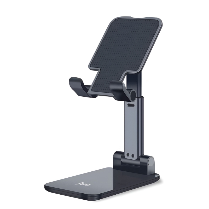 Juo Katlanabilir Masaüstü Telefon Standı Siyah - 1