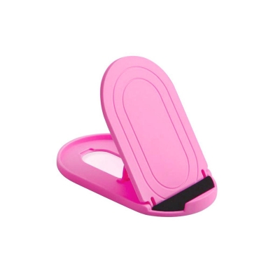 Juo Katlanır Masaüstü Telefon Tutucu Stand Pembe - Juo