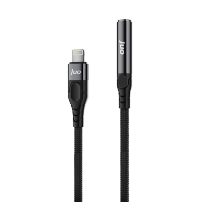 Juo Lightning to 3.5mm Jack Aux Kulaklık Çevirici Dönüştürücü Adaptör Kablo - Juo