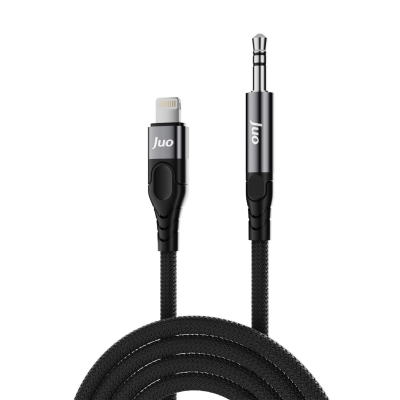 Juo Lightning to 3.5mm Jack Aux Stereo TRS Ses Kablosu 1 Metre - Juo