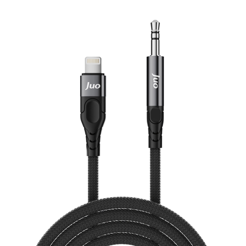 Juo Lightning to 3.5mm Jack Aux Stereo TRS Ses Kablosu 1 Metre - 6