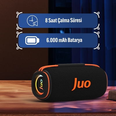 Juo SoundPeak Blaze 30W RGB Bluetooth Hoparlör Kablosuz Taşınabilir Speaker - 4
