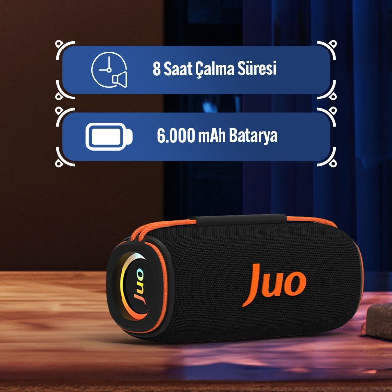 Juo SoundPeak Blaze 30W RGB Bluetooth Hoparlör Kablosuz Taşınabilir Speaker - 4