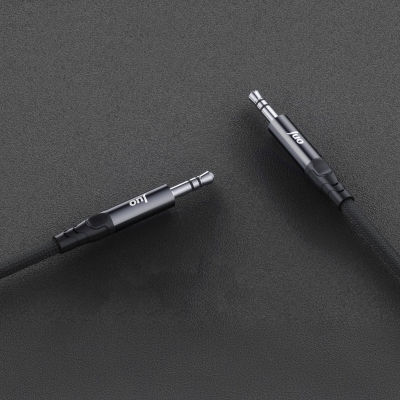 Juo Stereo 3.5mm TRS Jack Örgülü Aux Ses Kablosu 1 Metre - 4