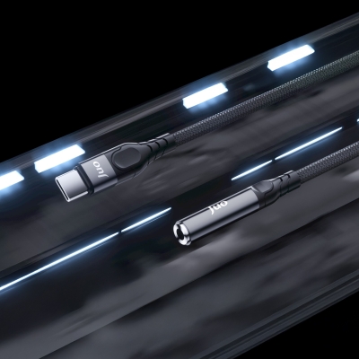 Juo USB Type-C to 3.5mm Jack Aux Kulaklık Mikrofon Çevirici Dönüştürücü Adaptör Kablo - 3