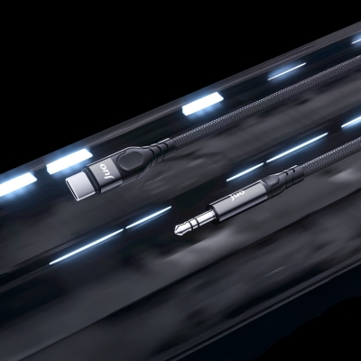 Juo USB Type-C to 3.5mm Jack Aux Stereo TRS Ses Kablosu 1 Metre - 3