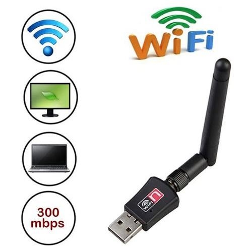 Juo WN802N 300Mbps USB Kablosuz WiFi Alıcı Ağ Adaptörü - 2