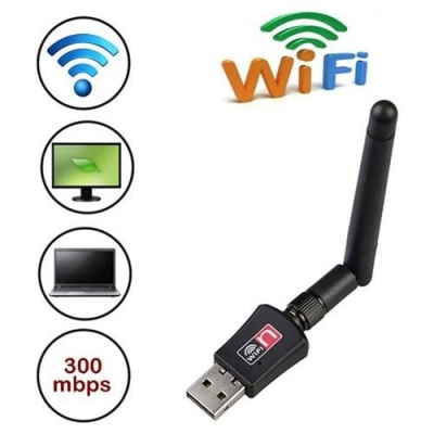 Juo WN802N 300Mbps USB Kablosuz WiFi Alıcı Ağ Adaptörü - 2