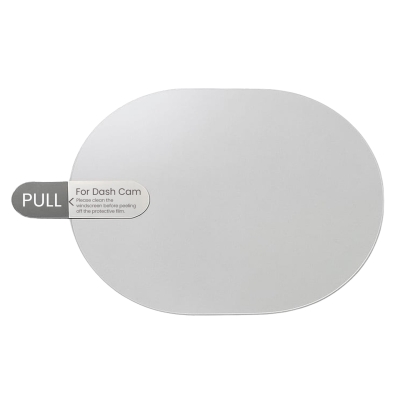 Kawa D5, D5 Gen 2, D6, D6 Gen 2 ve D11 Ön Kamera için Şeffaf Cam Koruyucu Statik Film - Kawa