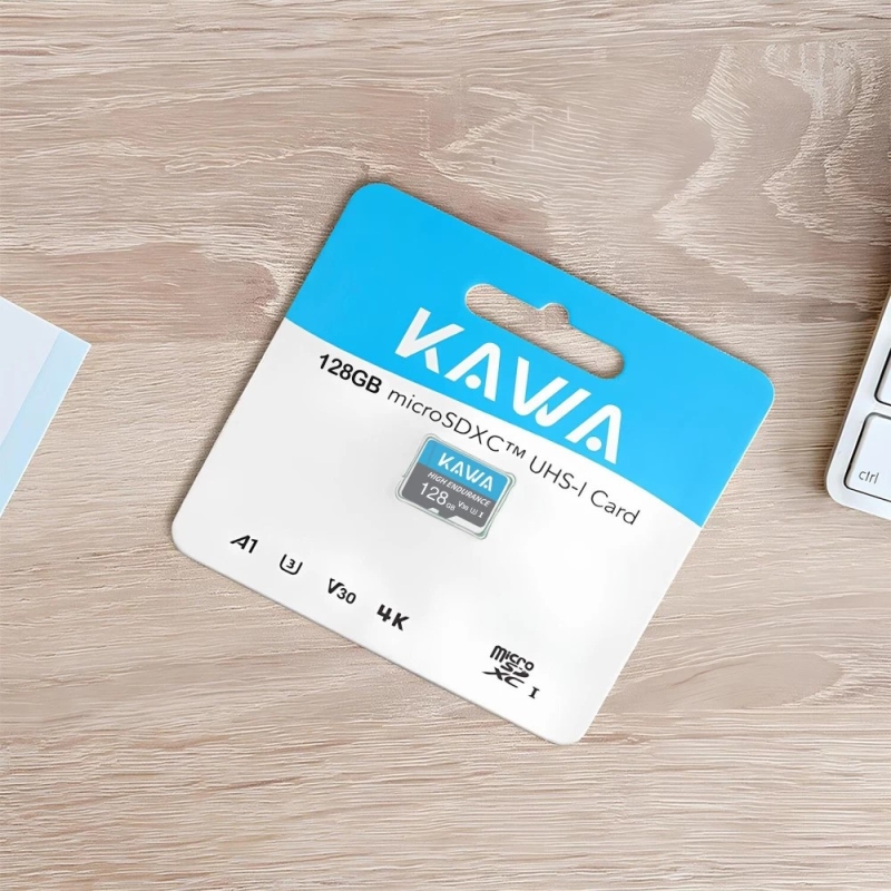 Kawa High Endurance U3 V30 100MB/s Okuma 40MB/s Yazma 128GB Micro SD Hafıza Kartı - 6