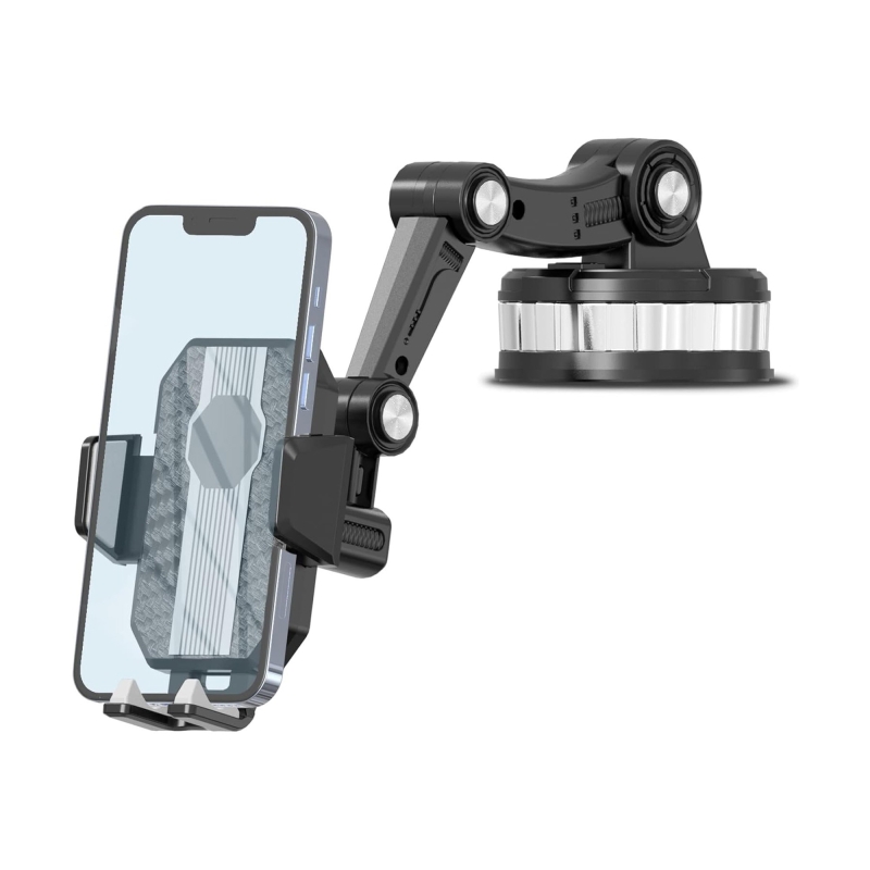 KingMa 360° Dönebilen Vakumlu Torpido ve Cam için Araç Içi Telefon Tutucu - 1