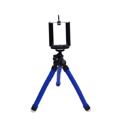 KingMa Esnek Ahtapod Tripod Telefon Tutucu Mavi - Kingma