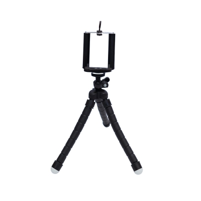 KingMa Esnek Ahtapod Tripod Telefon Tutucu Siyah - Kingma