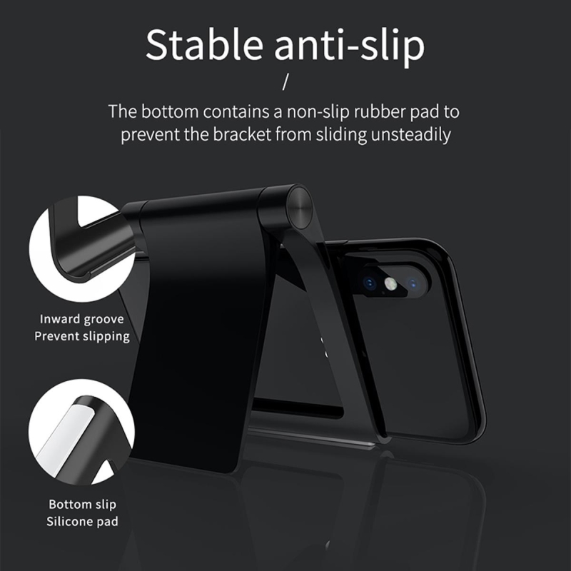 KingMa S508 Universal Açılı Masaüstü Telefon Standı Pembe - 5