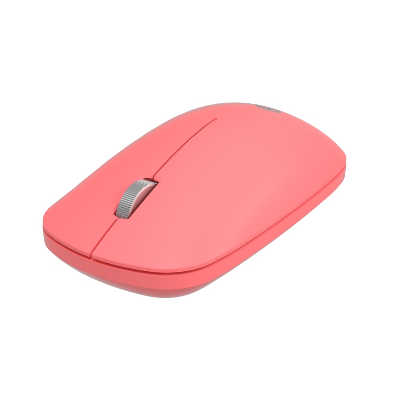 Lecoo WS214 Kablosuz 1200DPI 3 Tuşlu Sessiz, Sağ ve Sol Elle Kullanıma Uygun Optik Mouse Pembe - 6