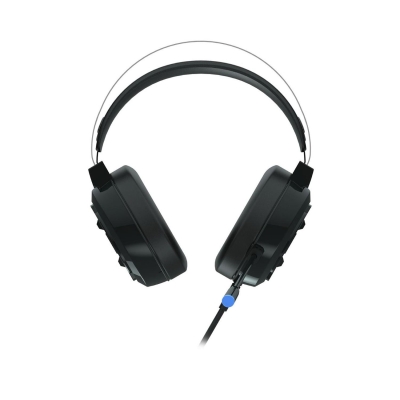 Lecoo HT401 Kablolu USB 2.0 RGB LED Aydınlatmalı Mikrofonlu Kulak Üstü Gaming Kulaklık Siyah - 5