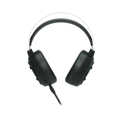 Lecoo HT401 Kablolu USB 2.0 RGB LED Aydınlatmalı Mikrofonlu Kulak Üstü Gaming Kulaklık Siyah - 6